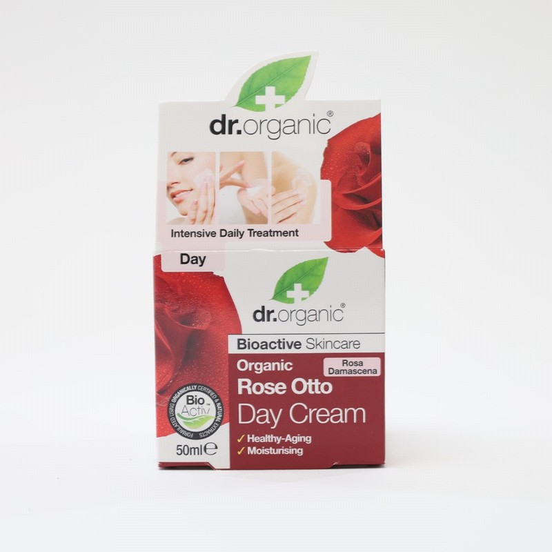 Rose Otto Day Cream (50ml) - Organic to your door