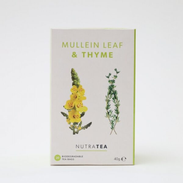 NutraTea Mullein & Thyme Tea (20s) - Organic to your door