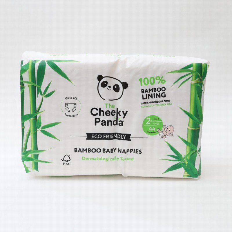 The Cheeky Panda Nappies Size 2 (44s) - Organic to your door