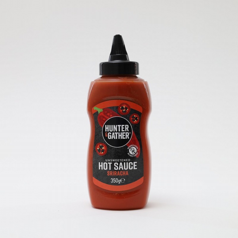 Hunter & Gather Sriracha Hot Sauce (350g) - Organic to your door