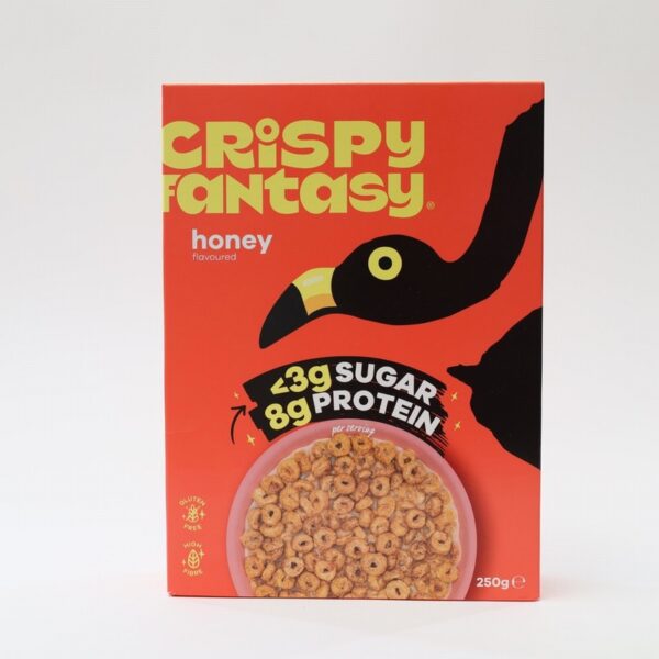 Crispy Fantasy Honey Cereal (250g) - Organic to your door