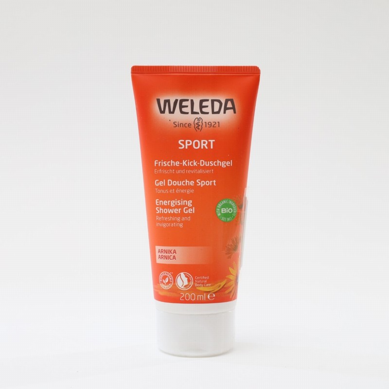 Welelda Sport Arnica Shower Gel (200ml) - Organic to your door