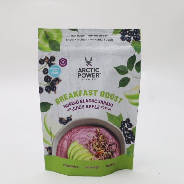 Arctic Power Breakfast Boost – Blackcurrant & Apple (70g) - Organic to your door