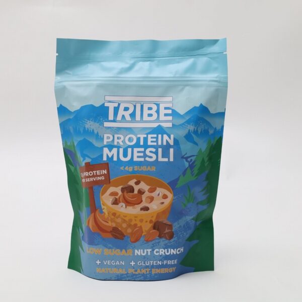 Tribe Protein Muesli Low Sugar Nut Crunch (400g) - Organic to your door