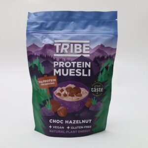 Tribe Protein Muesli Choc Hazelnut (400g) - Organic to your door