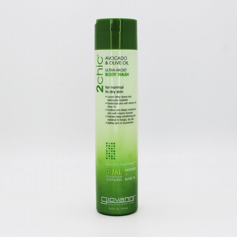 Giovanni 2chic® Ultra-Moist Avocado & Olive Oil Body Wash(310ml) - Organic to your door