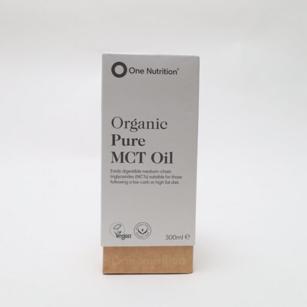 One Nutrition Organic Pure MCT Oil (300ml) - Organic to your door