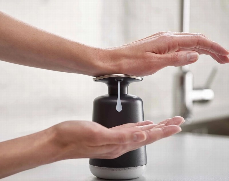 Presto Soap Dispenser – Grey - Organic to your door