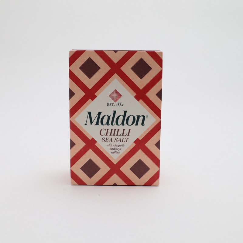 Maldon Chilli Sea Salt (100g) - Organic to your door