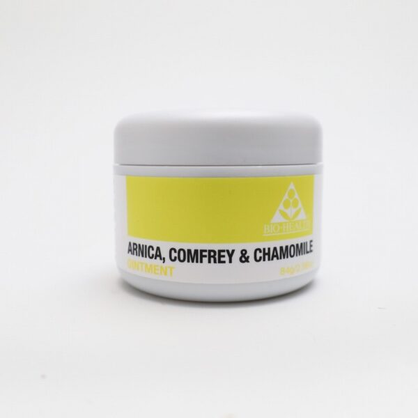 Arnica, Comfrey & Chamomile Ointment (84g) - Organic to your door