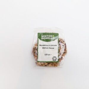 Minton & Donello Organic Walnut Pieces (125g) - Organic to your door