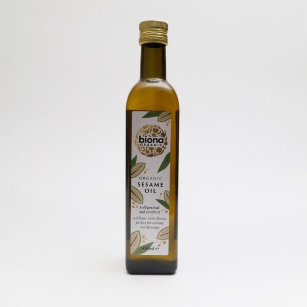 Organic Sesame Oil (500ml) - Organic to your door