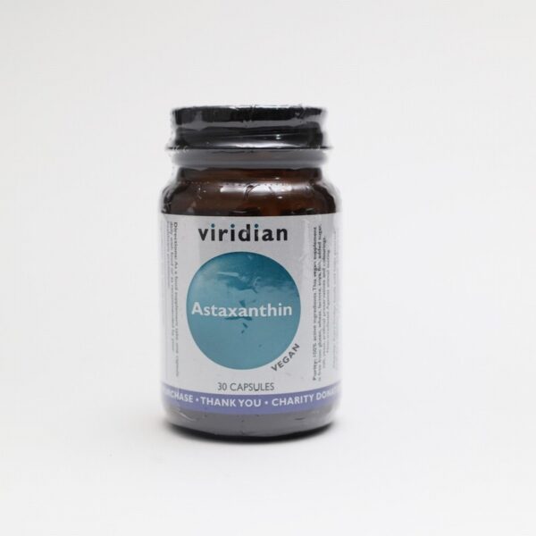 Viridian Astaxanthin 4mg (30s) - Organic to your door