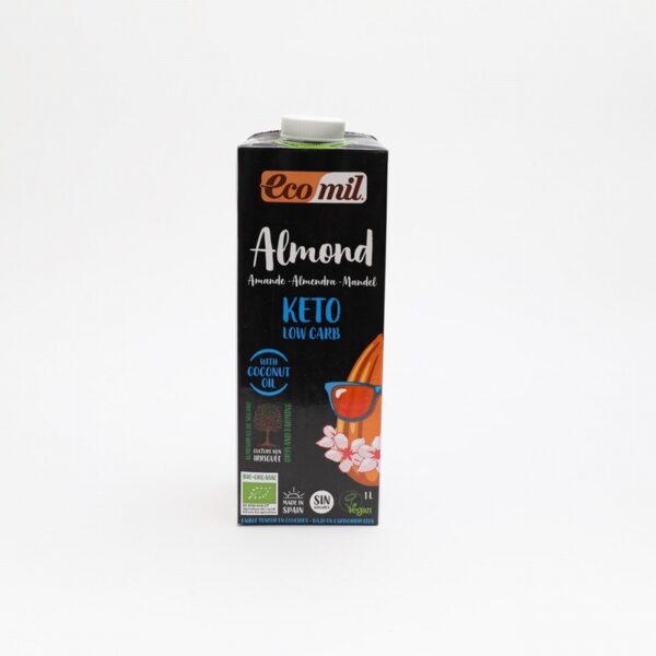 Ecomil Organic Keto Almond Milk (1L) - Organic to your door