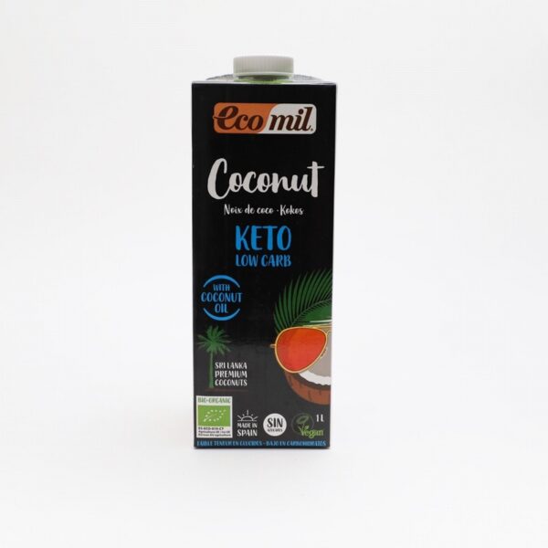 Ecomil Organic Keto Coconut Milk (1L) - Organic to your door