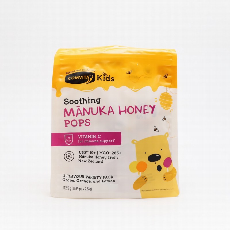 Comvita Kids Manuka Honey Pops (15s) - Organic to your door