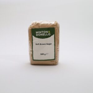 Minton & Donello Golden Soft Brown Sugar (500g) - Organic to your door