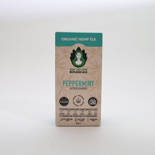 Organic CBD Tea – Peppermint (10s) - Organic to your door