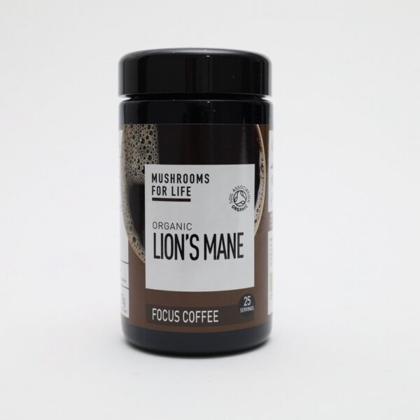 Mushroom For Life Organic Lions Mane Focus Coffee (75g) - Organic to your door