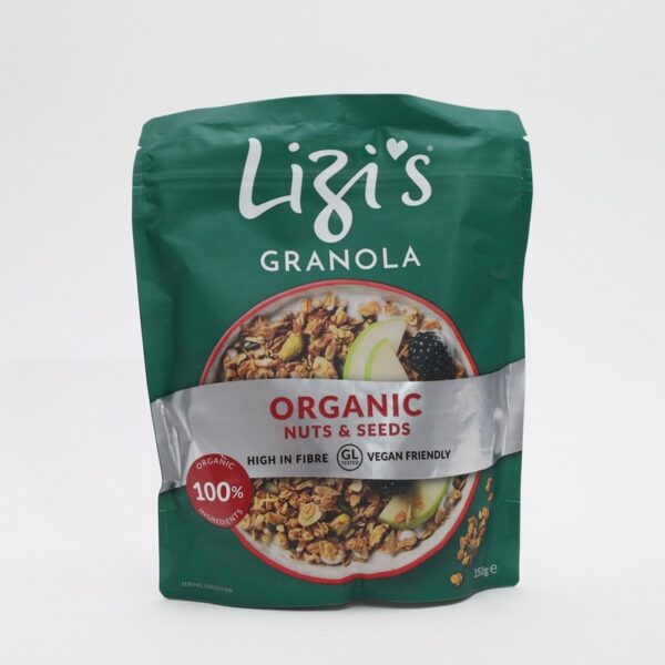 Lizi’s Organic Granola Nuts & Seeds (350g) - Organic to your door