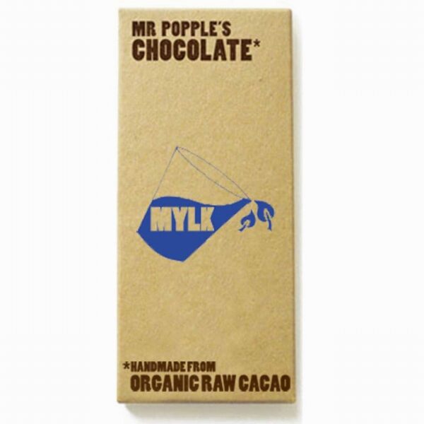 Mr Popple’s Organic Raw Chocolate – Mylk 43% (50g) - Organic to your door