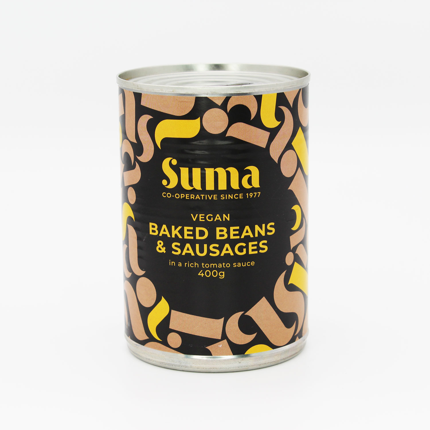 Suma Baked Beans & Vegan Sausages (400g) Organic to your Door