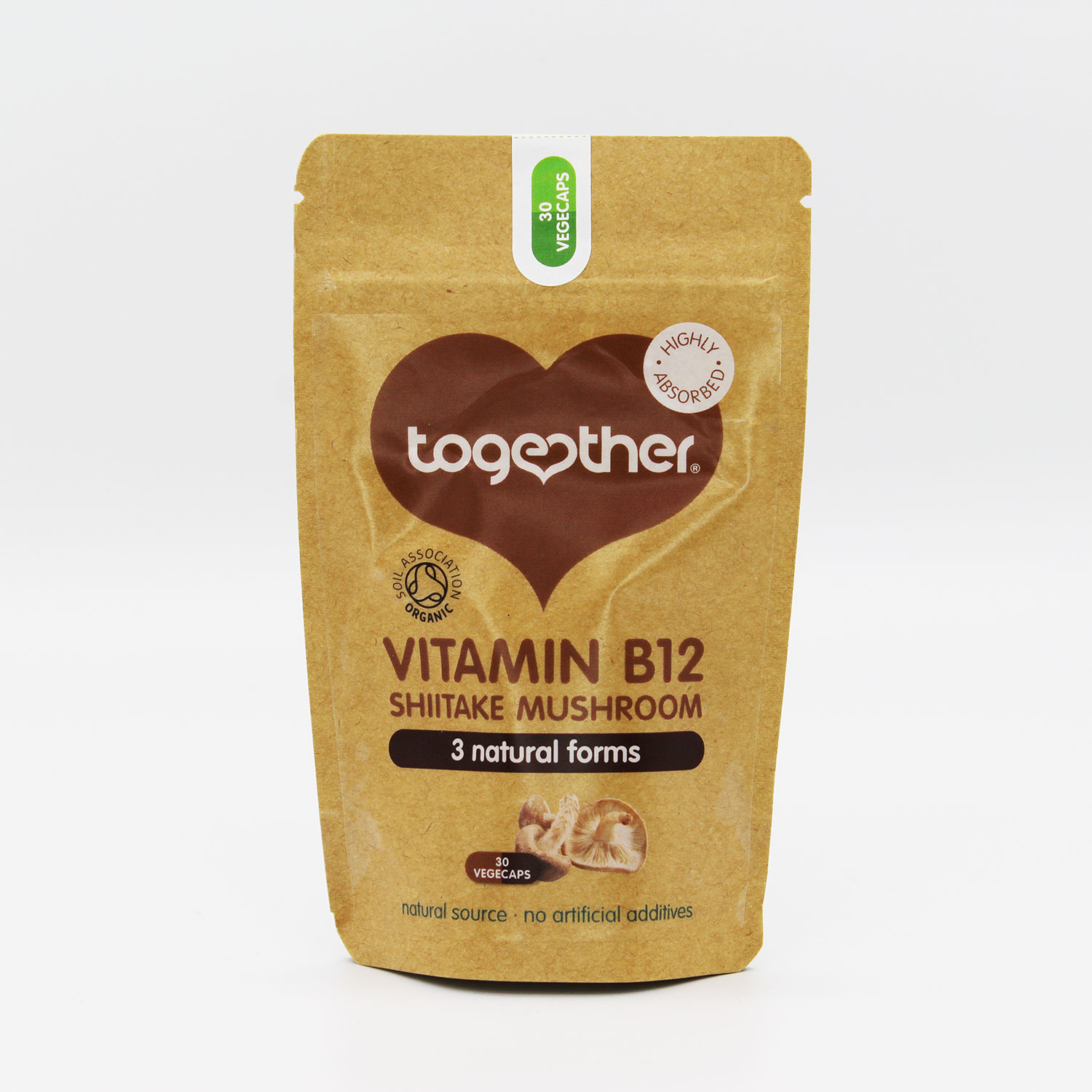 Together Health Mushroom B12 (30s) Organic to your Door