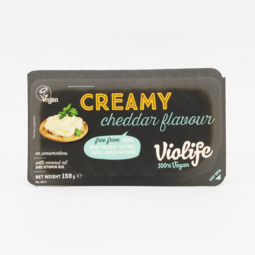 Violife Vegan Cheese Creamy Cheddar (150g) Organic to your Door