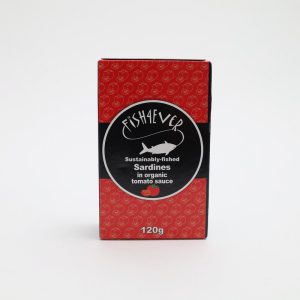 Fish4Ever Sardines in Organic Tomato Sauce (120g) - Organic to your door