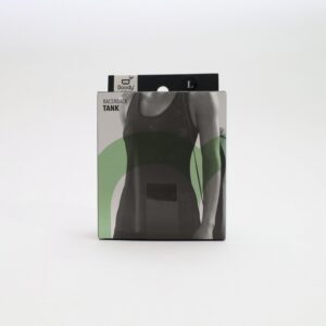 Racerback Active Tank – Black (Large) - Organic to your door