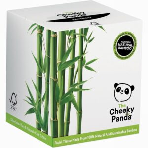 The Cheeky Panda Bamboo Tissue Cube (56s) - Organic to your door