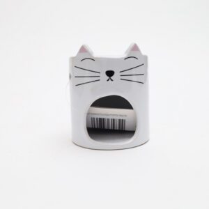 Amour Natural Ceramic Essential Oil Burner – White Cat (each) - Organic to your door