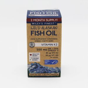 Wileys Finest Omega-3 & Vitamin K2 (60s) - Organic to your door