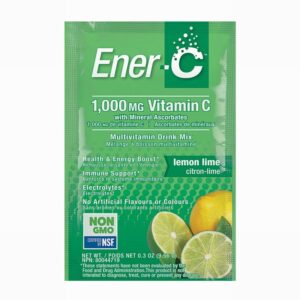Ener-C Lemon & Lime Vitamin C Powder (9.5g) - Organic to your door