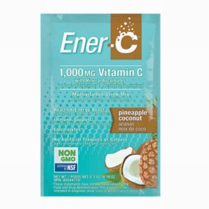 Ener-C Pineapple & Coconut Vitamin C Powder (9.5g) - Organic to your door