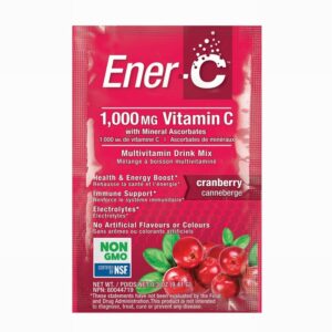 Ener-C Cranberry Vitamin C Powder (9.41g) - Organic to your door
