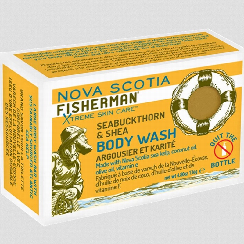 Nova Scotia Sea Buckthorn Soap (136g) - Organic to your door