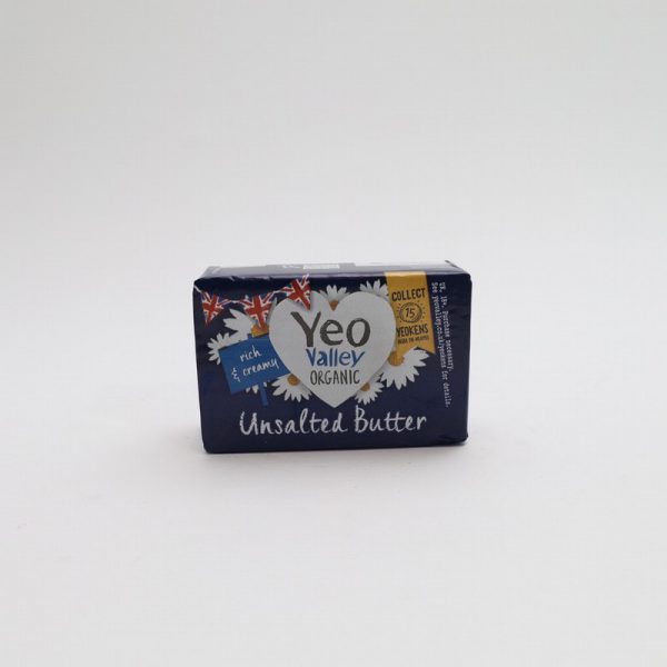 Yeo Valley Organic Unsalted Butter (200g) - Image 2