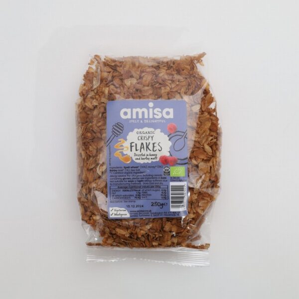 Amisa Organic Crispy Flakes with Honey (250g)