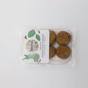 Biona Organic Quinoa Mini Burgers (195g) - Organic to your door