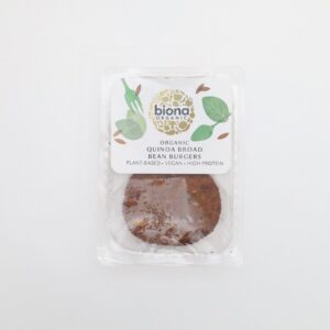 Organic Quinoa & Broad Bean Burgers (150g) - Organic to your door