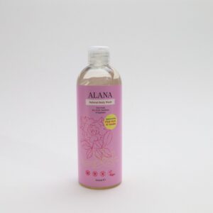 Alana Pink Rose & Vanilla Body Wash (500ml) - Organic to your door