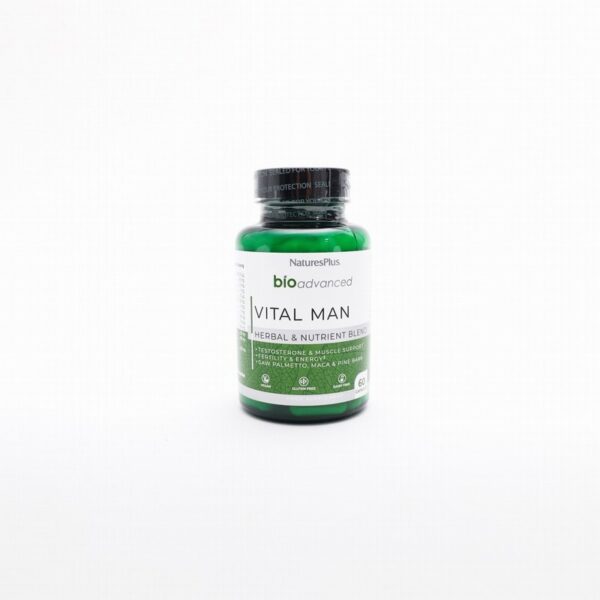 Natures Plus Bio Advanced Vital Man (60s) - Organic to your door