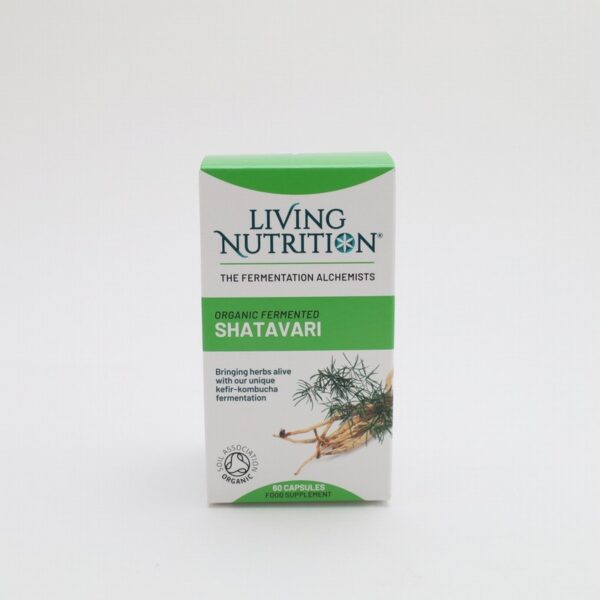 Living Nutrition Organic Fermented Shatavari - Organic to your door