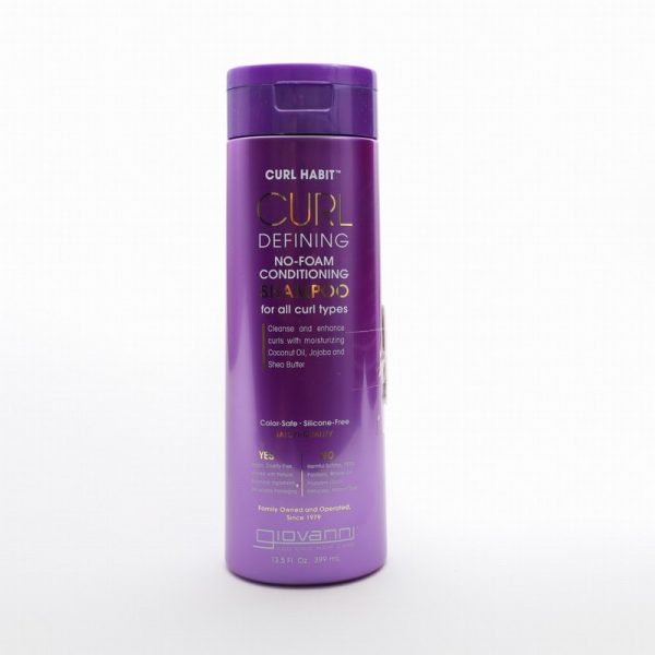 Giovanni Curl Habit Defining No Foam Shampoo (399ml)