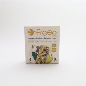 Doves Farm Freee Oat Bars – Banana Chocolate (4x35g) - Organic to your door