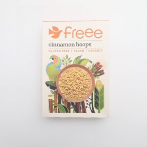 Doves Farm Organic Cinnamon Hoops (375g) - Organic to your door