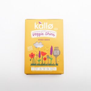 Kallo Mixed Seeds Chickpea Veggie Thins (122g) - Organic to your door