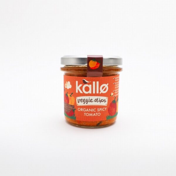 Kallo Organic Spicy Tomato Dip (140g) - Organic to your door