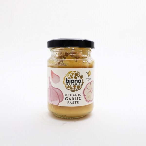 Biona Organic Garlic Paste (130g) - Organic to your door